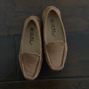 Boys suede shoes size 11.5 toddler